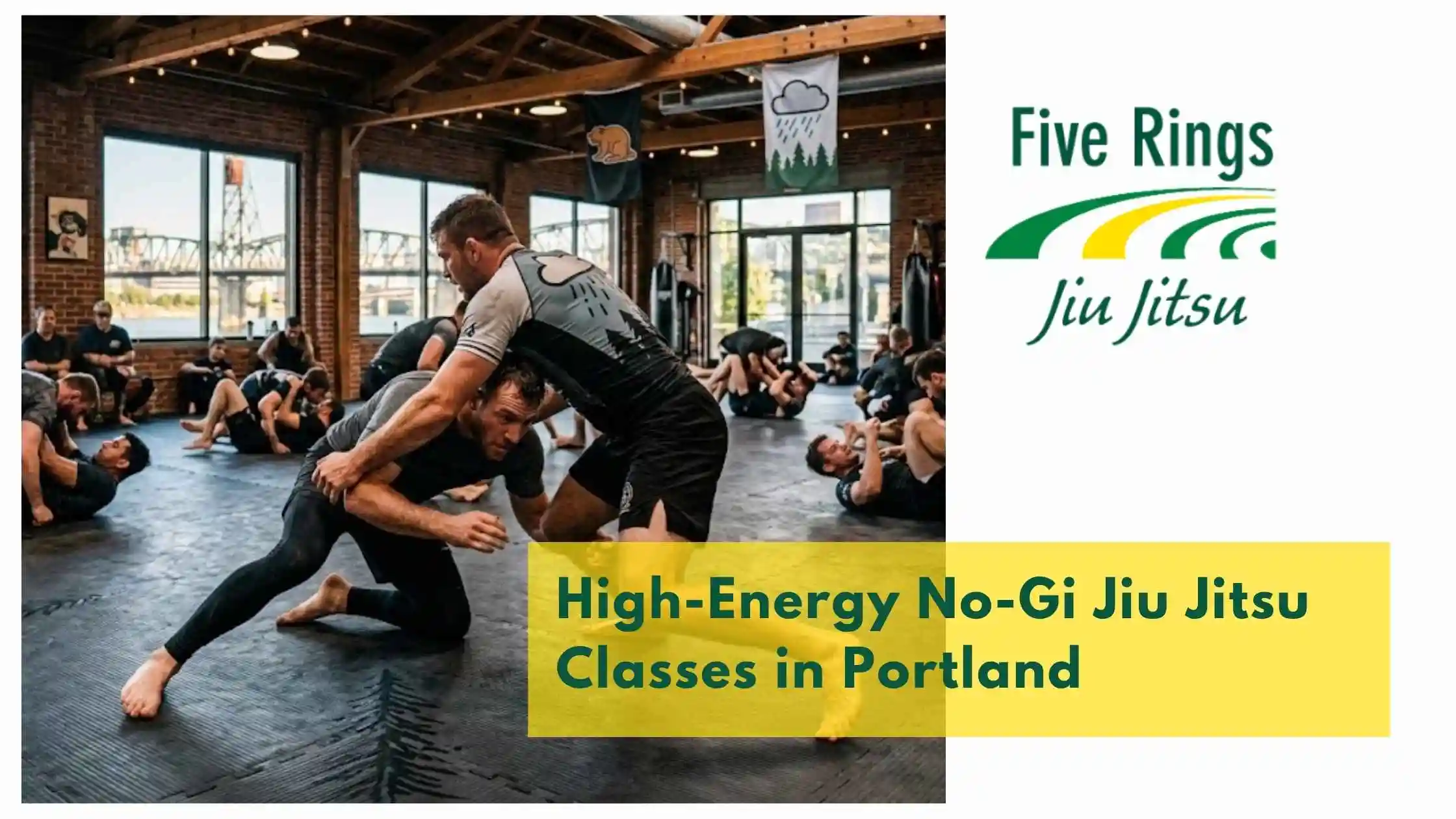 High-Energy No-Gi Jiu Jitsu Classes in Portland