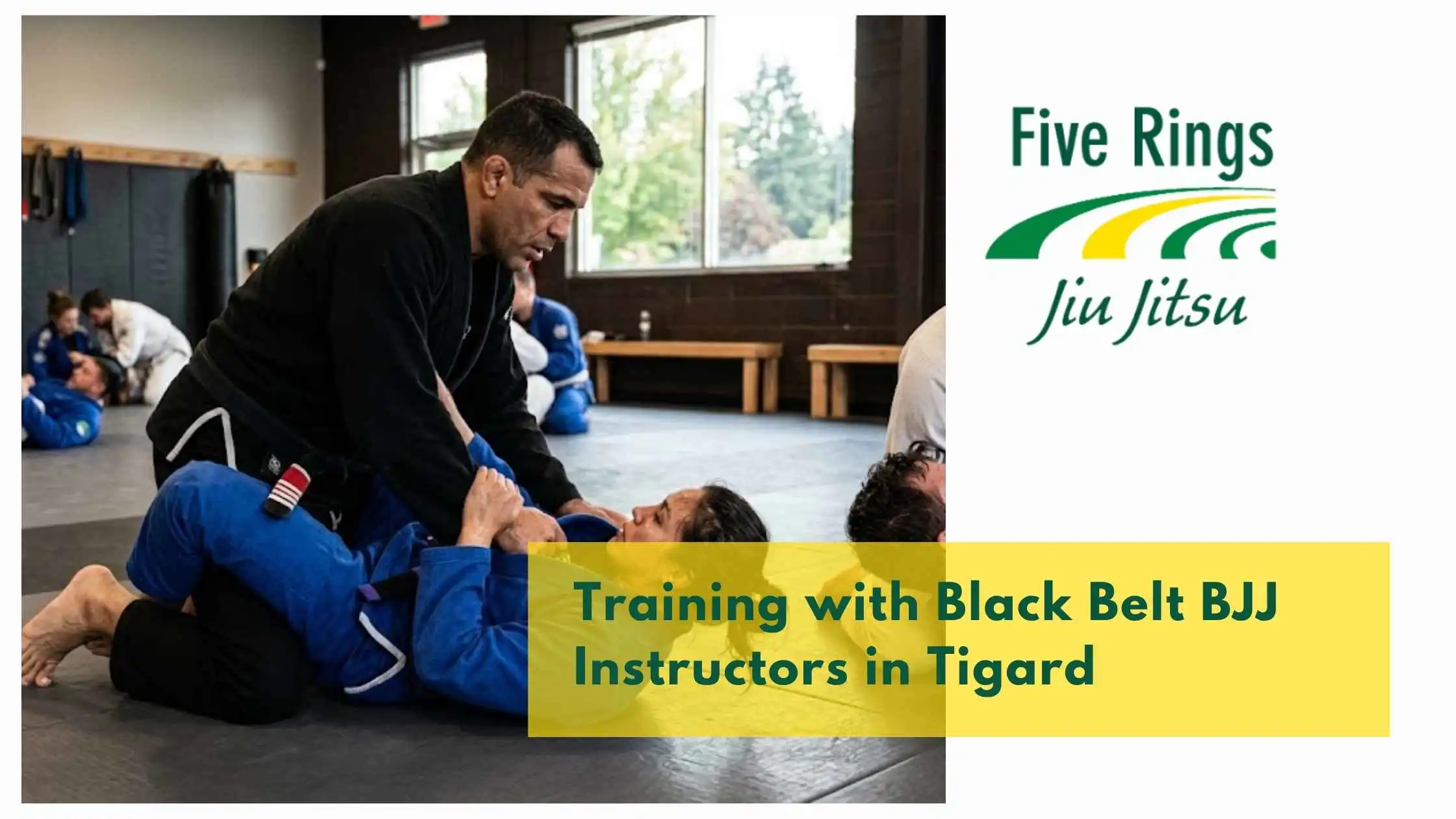 Training with Black Belt BJJ Instructors in Tigard