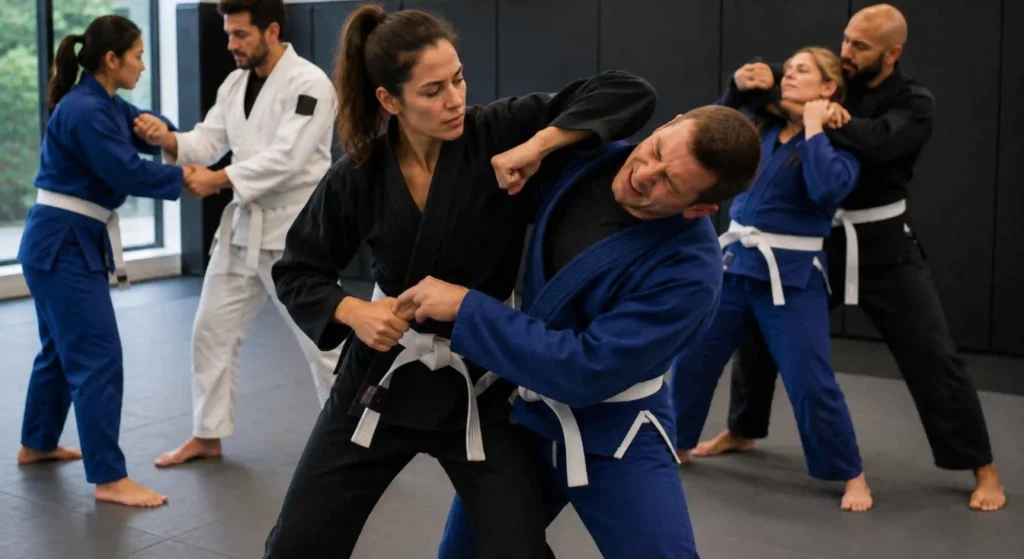 Practical Jiu Jitsu self-defense class in Portland